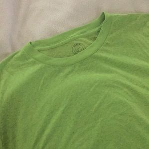 oversized urban lime green tee